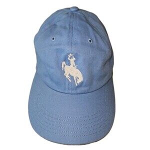 Wyoming Cowboys NCAA College Football, Jackson Hole, Adjustable Hat~Blue